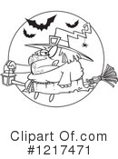 Witch Clipart #1217471 by toonaday