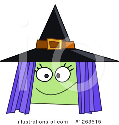 Royalty-Free (RF) Witch Clipart Illustration by yayayoyo - Stock Sample #1263515