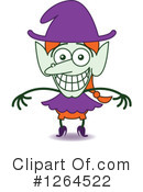 Witch Clipart #1264522 by Zooco