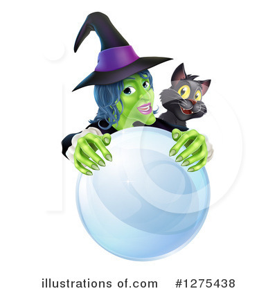 Royalty-Free (RF) Witch Clipart Illustration by AtStockIllustration - Stock Sample #1275438