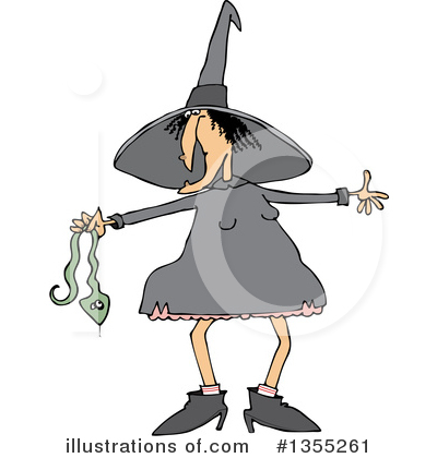 Witch Clipart #1355261 by djart