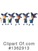 Witch Clipart #1362913 by BNP Design Studio