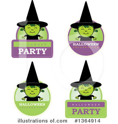 Royalty-Free (RF) Witch Clipart Illustration by Cory Thoman - Stock Sample #1364914