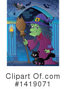 Witch Clipart #1419071 by visekart