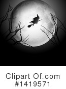 Witch Clipart #1419571 by KJ Pargeter