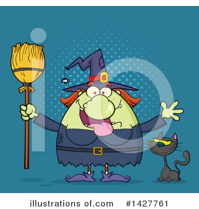 Witch Clipart #1427761 by Hit Toon
