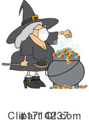 Witch Clipart #1714237 by djart