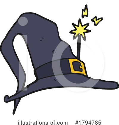 Royalty-Free (RF) Witch Clipart Illustration by lineartestpilot - Stock Sample #1794785