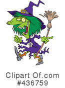 Witch Clipart #436759 by toonaday