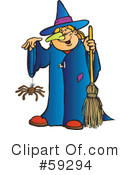 Witch Clipart #59294 by Snowy