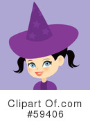 Witch Clipart #59406 by Monica