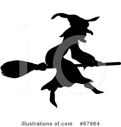 Royalty-Free (RF) Witch Clipart Illustration by Pams Clipart - Stock Sample #67964