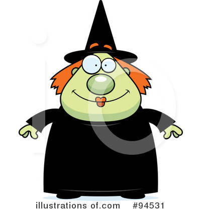 Royalty-Free (RF) Witch Clipart Illustration by Cory Thoman - Stock Sample #94531