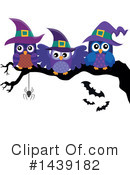Witch Owl Clipart #1439182 by visekart