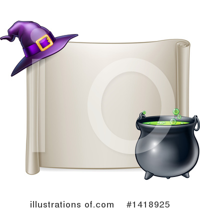 Cauldron Clipart #1418925 by AtStockIllustration