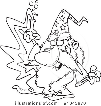 Wizard Clipart #1043970 by toonaday