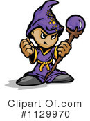 Wizard Clipart #1129970 by Chromaco