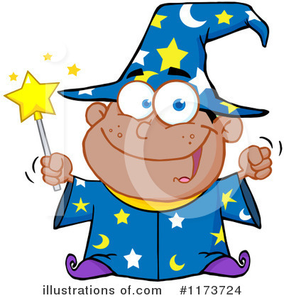 Wizard Clipart #1173724 by Hit Toon