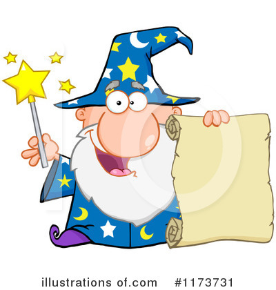 Royalty-Free (RF) Wizard Clipart Illustration by Hit Toon - Stock Sample #1173731