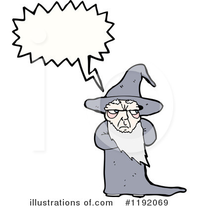 Royalty-Free (RF) Wizard Clipart Illustration by lineartestpilot - Stock Sample #1192069