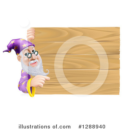 Royalty-Free (RF) Wizard Clipart Illustration by AtStockIllustration - Stock Sample #1288940
