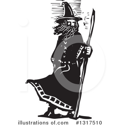 Royalty-Free (RF) Wizard Clipart Illustration by xunantunich - Stock Sample #1317510