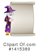 Wizard Clipart #1415389 by AtStockIllustration