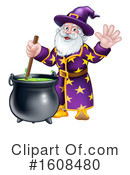 Wizard Clipart #1608480 by AtStockIllustration