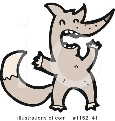 Wolf Clipart #1152141 by lineartestpilot