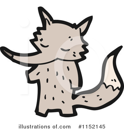 Royalty-Free (RF) Wolf Clipart Illustration by lineartestpilot - Stock Sample #1152145