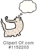 Wolf Clipart #1152203 by lineartestpilot