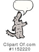 Wolf Clipart #1152220 by lineartestpilot