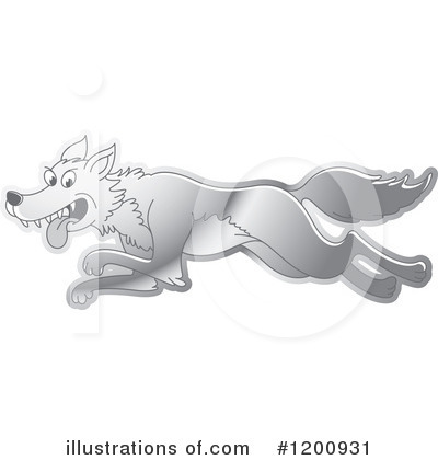 Royalty-Free (RF) Wolf Clipart Illustration by Lal Perera - Stock Sample #1200931