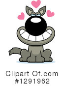 Wolf Clipart #1291962 by Cory Thoman