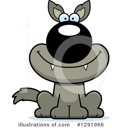 Royalty-Free (RF) Wolf Clipart Illustration by Cory Thoman - Stock Sample #1291966