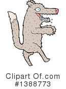 Wolf Clipart #1388773 by lineartestpilot