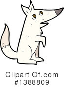 Wolf Clipart #1388809 by lineartestpilot