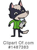 Wolf Clipart #1487383 by lineartestpilot