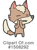 Wolf Clipart #1508292 by lineartestpilot