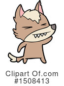Wolf Clipart #1508413 by lineartestpilot