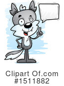 Wolf Clipart #1511882 by Cory Thoman