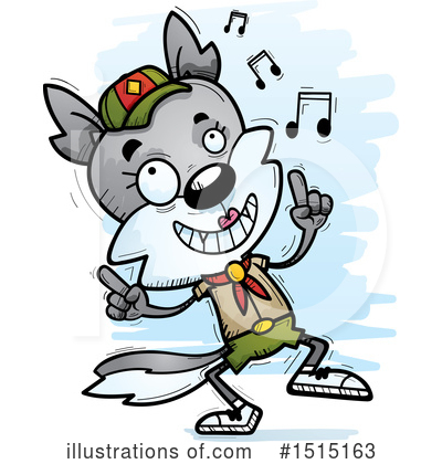 Royalty-Free (RF) Wolf Clipart Illustration by Cory Thoman - Stock Sample #1515163
