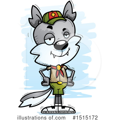 Royalty-Free (RF) Wolf Clipart Illustration by Cory Thoman - Stock Sample #1515172