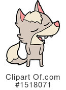 Wolf Clipart #1518071 by lineartestpilot