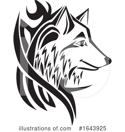 Wolf Clipart #1643925 by Morphart Creations