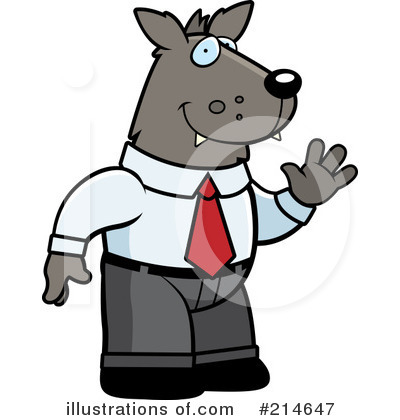 Wolf Clipart #214647 by Cory Thoman
