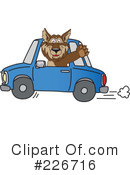 Wolf Mascot Clipart #226716 by Mascot Junction