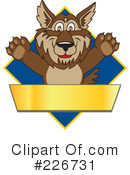 Wolf Mascot Clipart #226731 by Mascot Junction