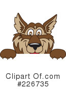 Wolf Mascot Clipart #226735 by Mascot Junction