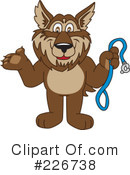 Wolf Mascot Clipart #226738 by Mascot Junction